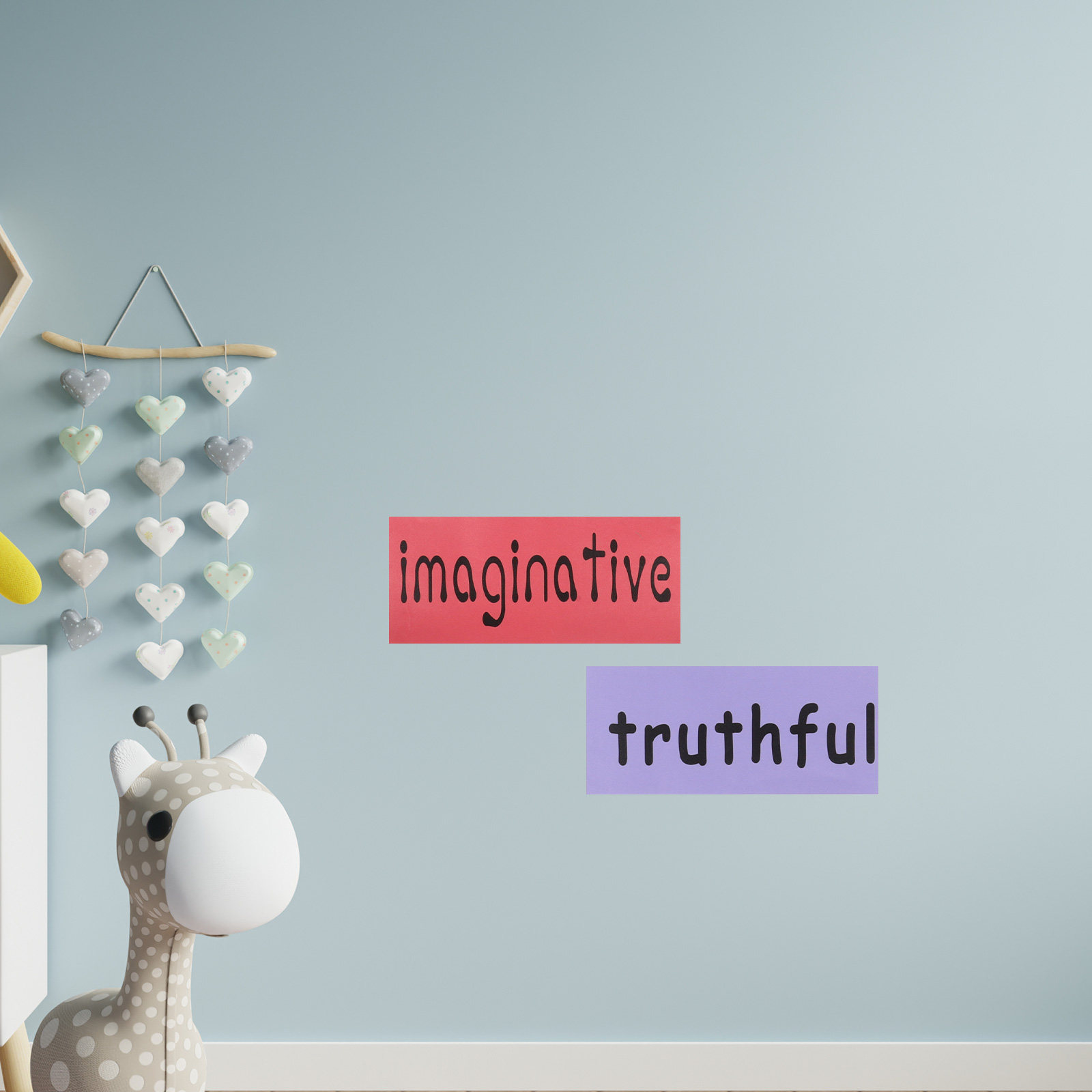 Kids Education Motivation - 3 autocollants muraux éducatifs pour enfants,