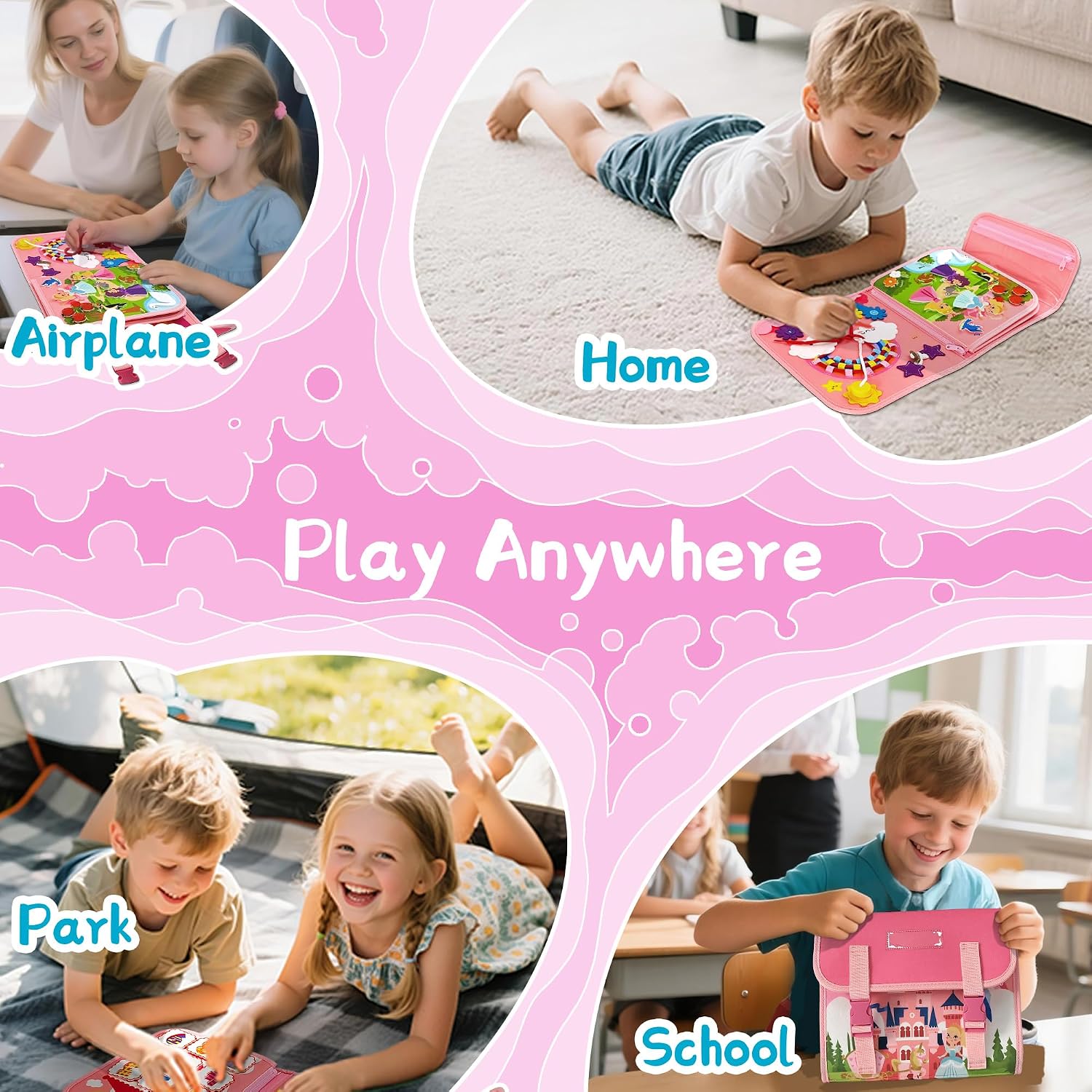 Sac à dos d'activités Château  - Kids Education Activities avis et prix