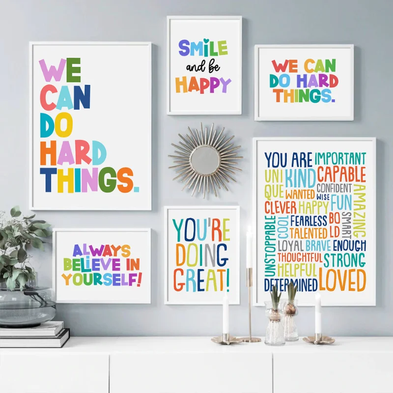 Peinture Diamant : Affiche Mur - Kids Education Motivation avis et prix
