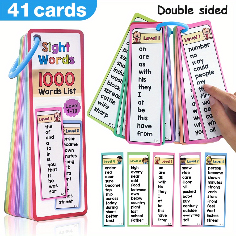 Cartes Flash de 1000 mots de v - Kids Education Activities avis et prix
