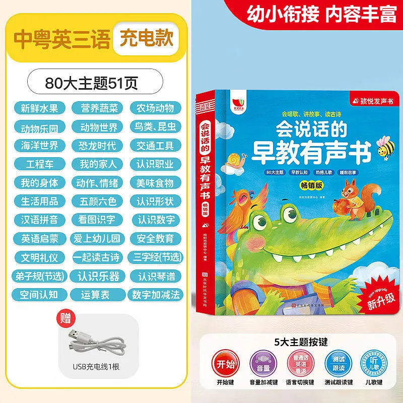 Livre interactif pour enfants, - Kids Education Rhymes avis et prix